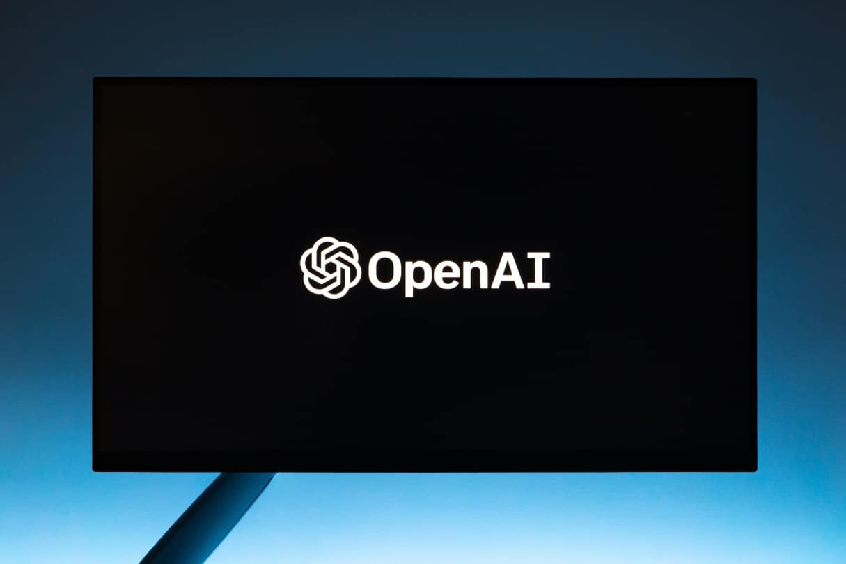 Le logo d'OpenAI.