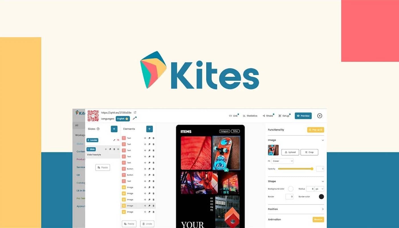 Kites interface