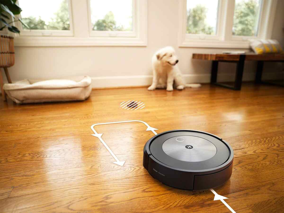 Un aspirateur intelligent Roomba