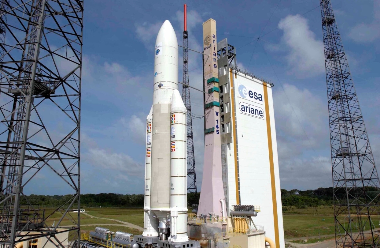 La fusée Ariane 5.