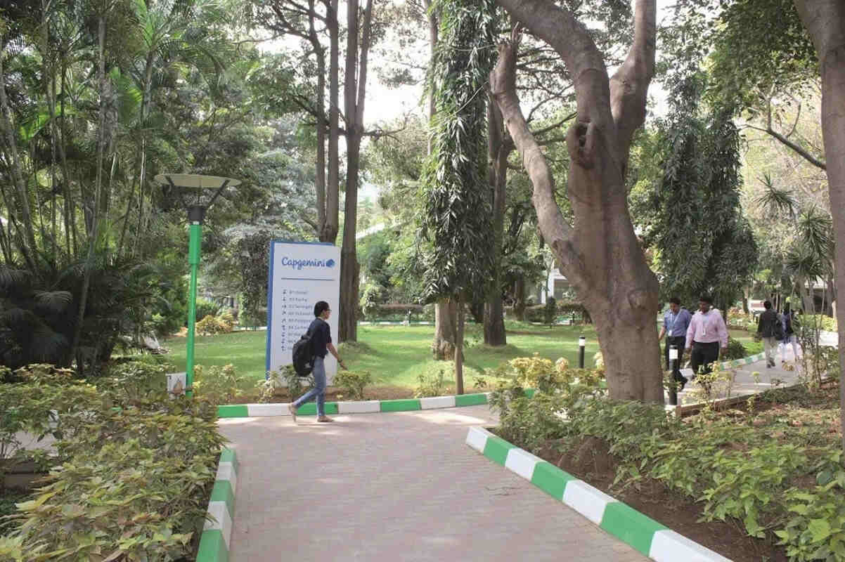 Le campus de Capgemini à Bengaluru en Inde.