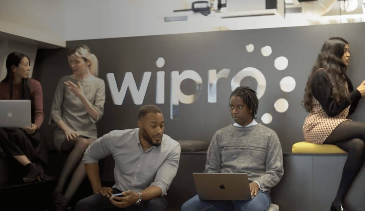 Des employés de Wipro.