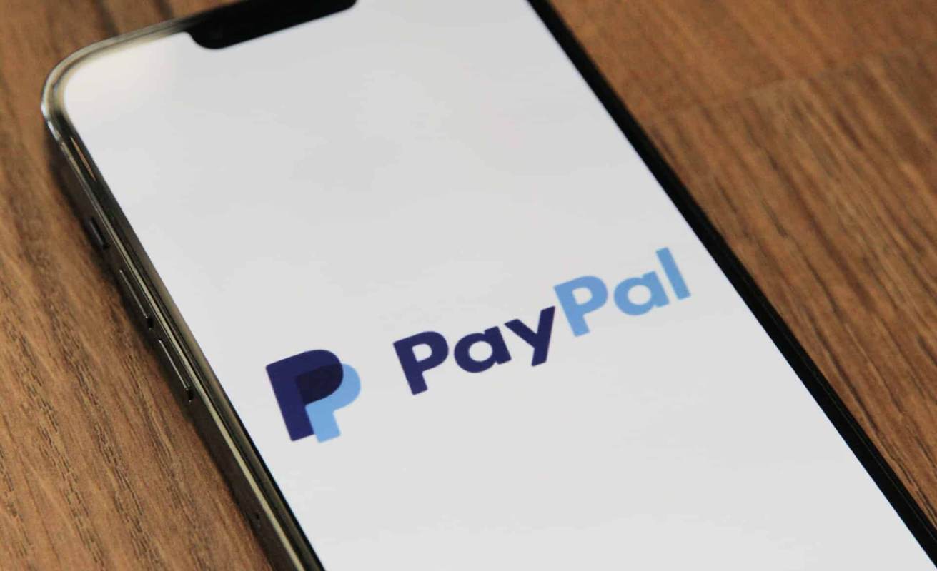 Application PayPal sur Smartphone.
