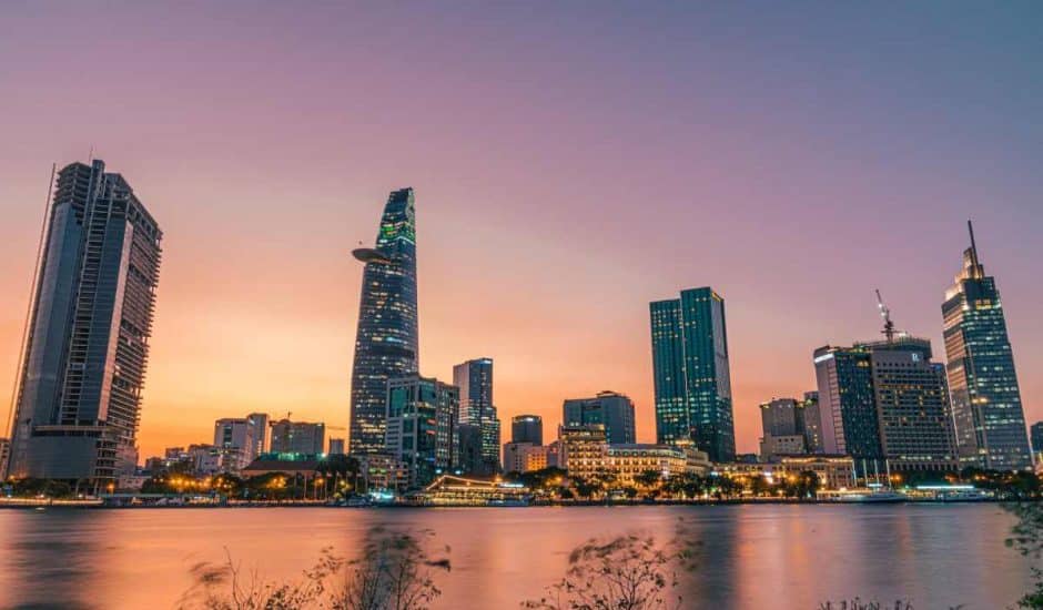 Hô Chi Minh-Ville, la plus grande agglomération du Vietnam.