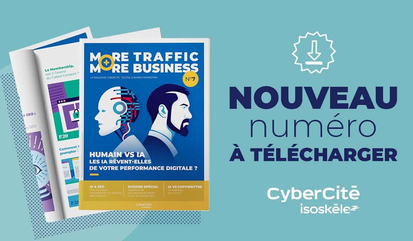 illustration du magazine cybercité more traffic more business