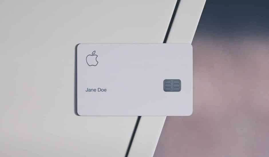 Une Apple Card.