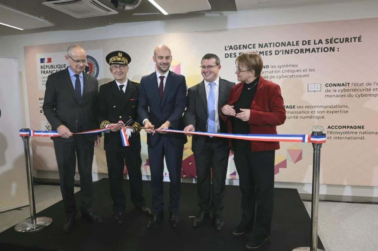 Inauguration du nouveau site de l'ANSSI à Rennes.