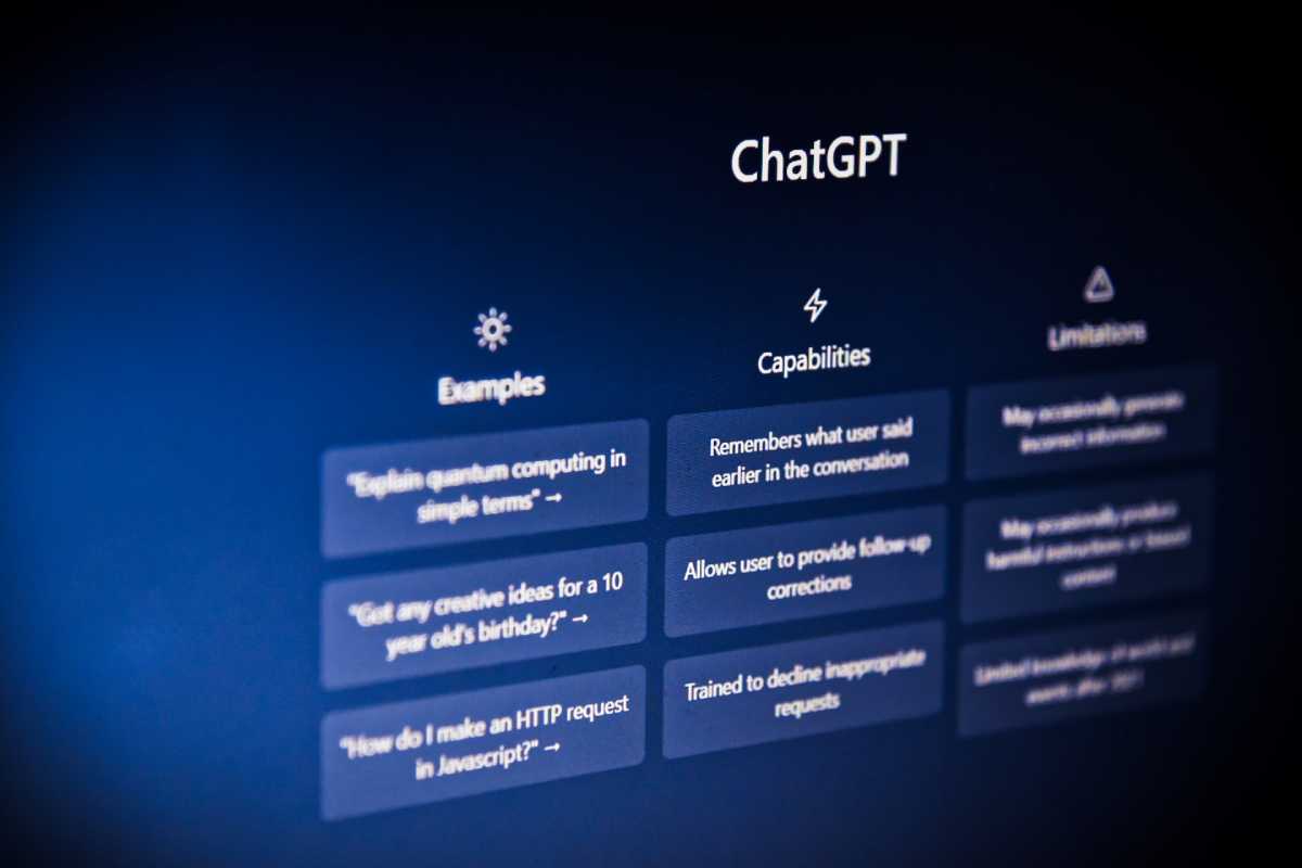 ChatGPT, outil développé par OpenAI et exploité par Microsoft.