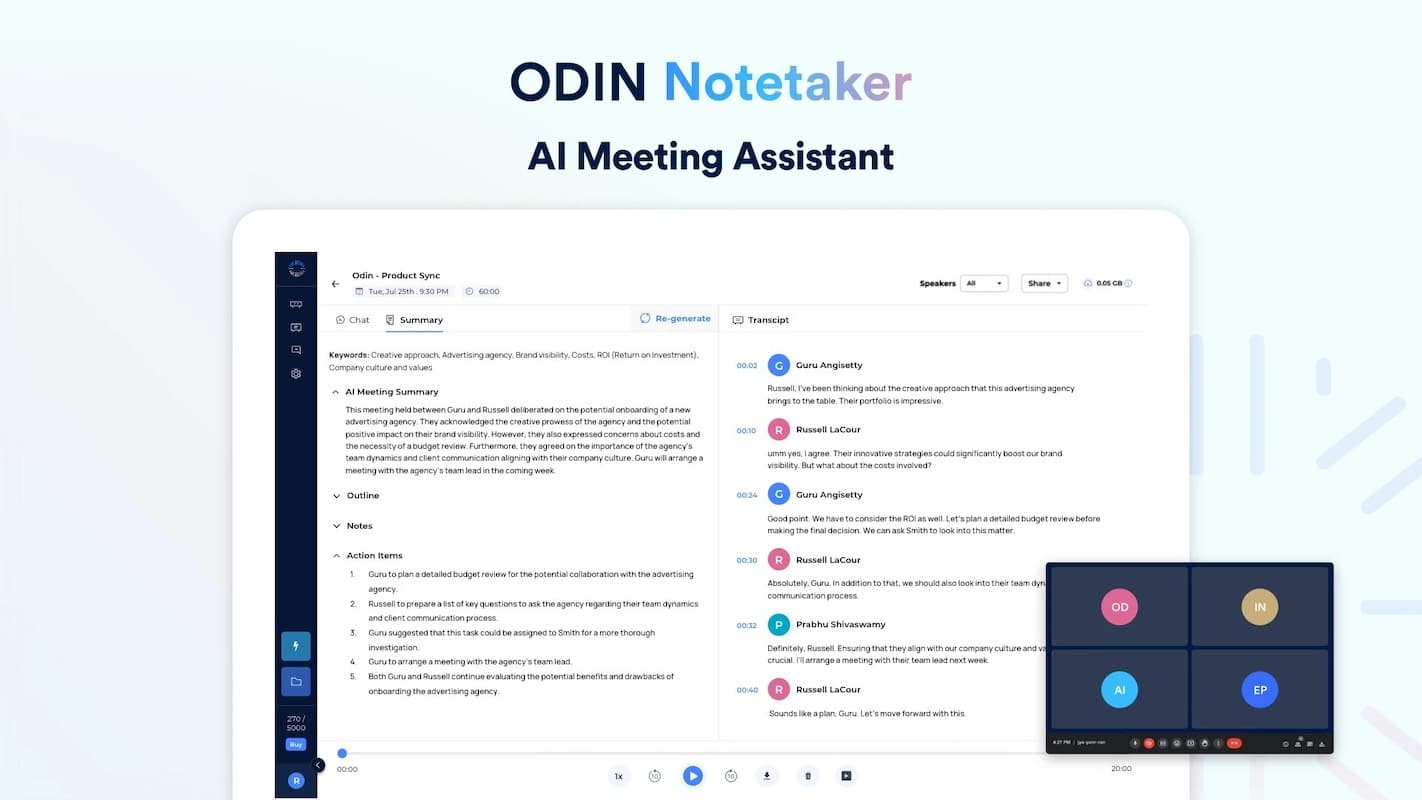 OdinAI - AI Marketing Assistant