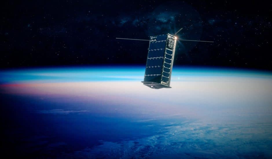 Un satellite d'Unseenlabs en orbite.