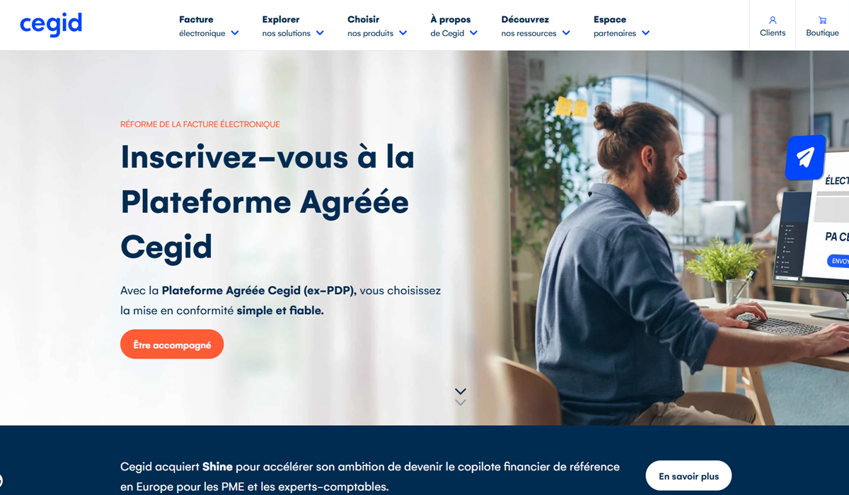 Shine rejoint Cegid : un rachat stratégique qui rebat les cartes du logiciel financier en Europe